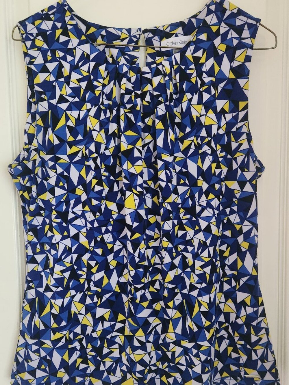 Calvin Klein sleeveless blouse
